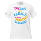 The Love of a Family - Bold Colors White Motivational Men's T-Shirt