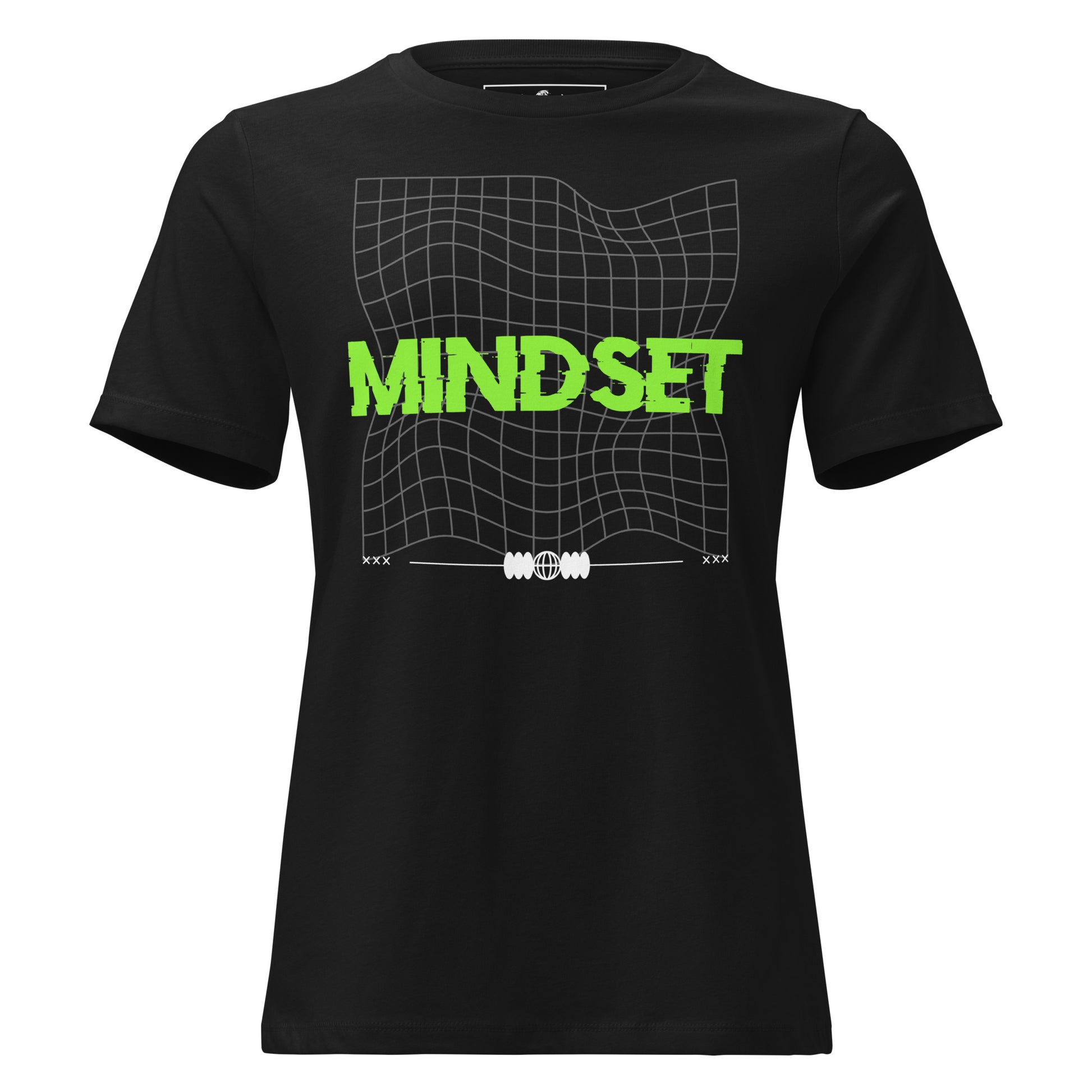 The Mindset Black Motivational Women’s T-Shirt