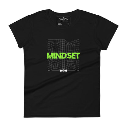 The Mindset Women’s Motivational Black T-Shirt