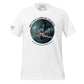 "The More You Dream, The Farther You Get" Swimmer's Strength Men's Motivational White T-Shirt