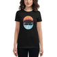 "The More You Dream, The Farther You Get" Women’s Motivational Black T-Shirt