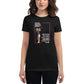 "The Most Rewarding Things" Golf Swing Women’s Motivational Black T-Shirt