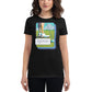 "The Most Rewarding Things" Golf Women’s Motivational Black T-Shirt