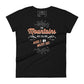 The Mountains Are Calling And I Must Go Women’s Motivational Black T-Shirt