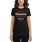 The Mountains Are Calling And I Must Go Women’s Motivational Black T-Shirt