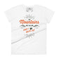 The Mountains Are Calling And I Must Go Women’s Motivational White T-Shirt