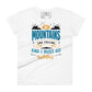 The Mountains Are Calling And I Must Go Women’s Motivational White T-Shirt