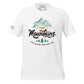 The Mountains Are Calling Men's Motivational White T-Shirt