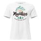 The Mountains Are Calling White Motivational Women’s T-Shirt