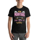 The Mountains Are Calling and I Must Go Men's Motivational Black T-Shirt