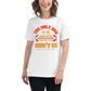 The Only Bad Workout Is the One You Didn't Do White Motivational Women’s T-Shirt Lifestyle