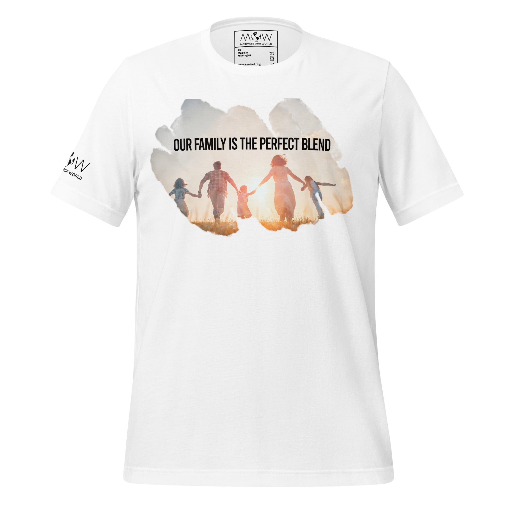 The Perfect Blend - Running to The Sunset White Motivational Men's T-Shirt