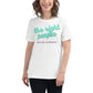 The Right People Hear You Differently - Script Edition White Motivational Women’s T-Shirt Lifestyle