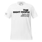 The Right People Hear You Differently White Motivational Men's T-Shirt