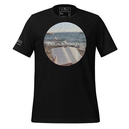 The World Belongs Black Motivational Men's T-Shirt