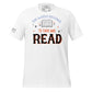 The World Belongs to Those Who Read White Motivational Men's T-Shirt