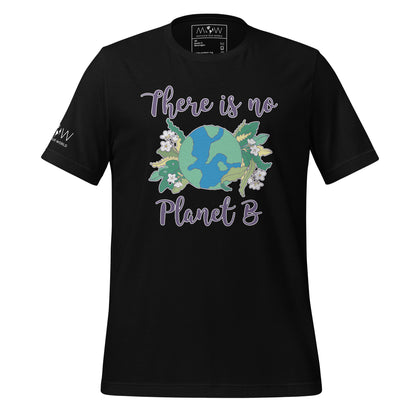 There Is No Planet B Men's Motivational Black T-Shirt