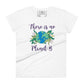 There Is No Planet B Women’s Motivational White T-Shirt