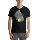 "To Be the Best" Tennis Motivational Black T-Shirt