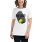 "To Be the Best" Tennis White Motivational Women’s T-Shirt Lifestyle