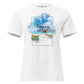 To Travel Is To Live Beach Chairs White Motivational Women’s T-Shirt