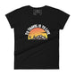 Product mockupTo Travel is to Live Women’s Motivational Black T-Shirt