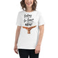 Today to Learn Something New - Book Edition White Motivational Women’s T-Shirt Lifestyle