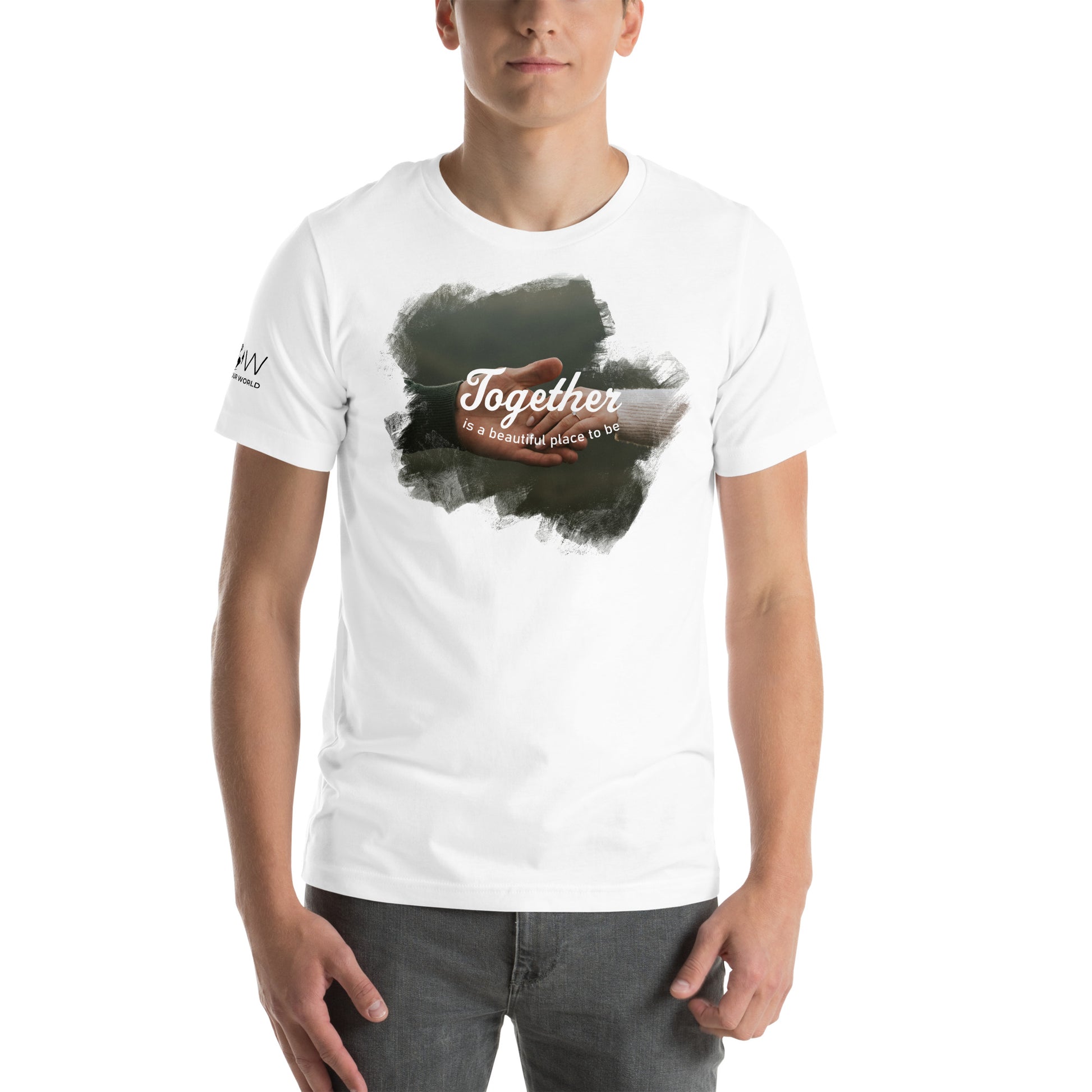 Together Is a Beautiful White Motivational Men's T-Shirt