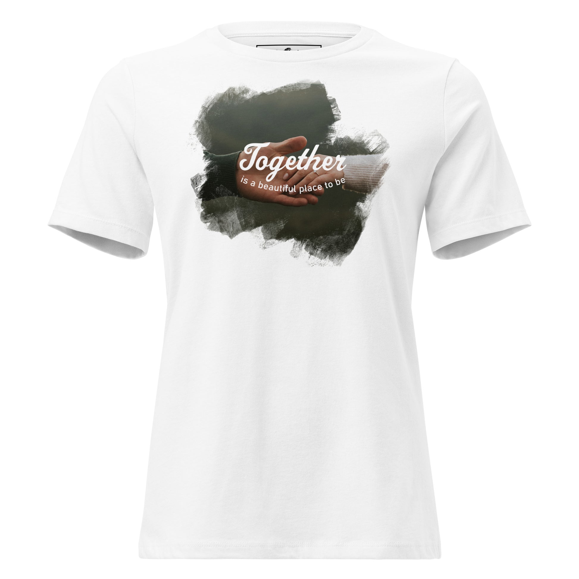Together Is a Beautiful White Motivational Women’s T-Shirt