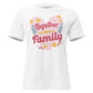Together We Make a Family – Heart & Bloom Edition White Motivational Women’s T-Shirt