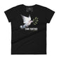 Together in Peace II Women’s Motivational Black T-Shirt