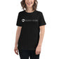 Travel is the Only Thing You Buy That Makes You Richer (Minimalist Black Design) Black Motivational Women’s T-Shirt Lifestyle