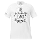 Travel is the Only Thing You Buy That Makes You Richer (Minimalist Design) Men's Motivational White T-Shirt