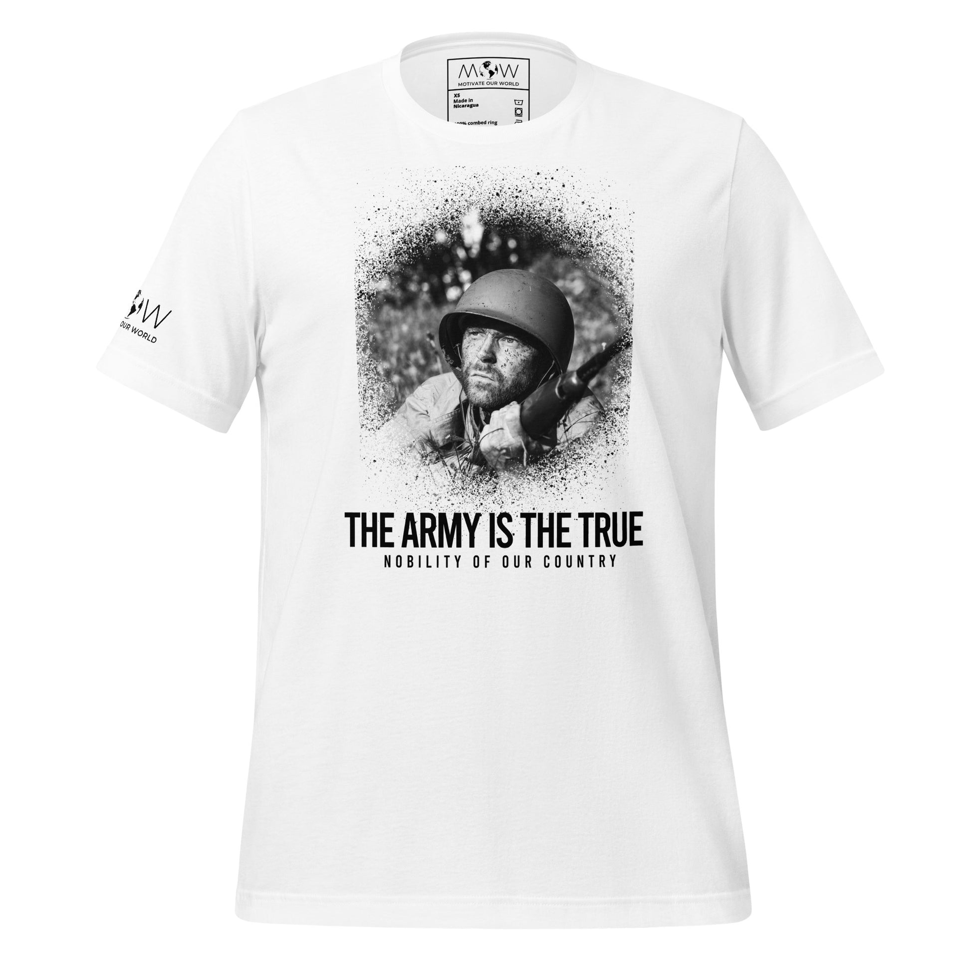 True Nobility of Our Country Men's Motivational White T-Shirt