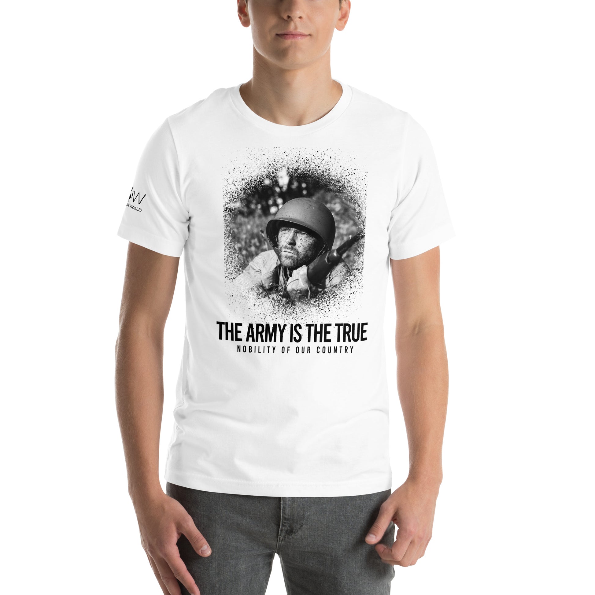 True Nobility of Our Country Men's Motivational White T-Shirt