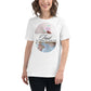 Trust the Timing of White Motivational Women’s T-Shirt Lifestyle