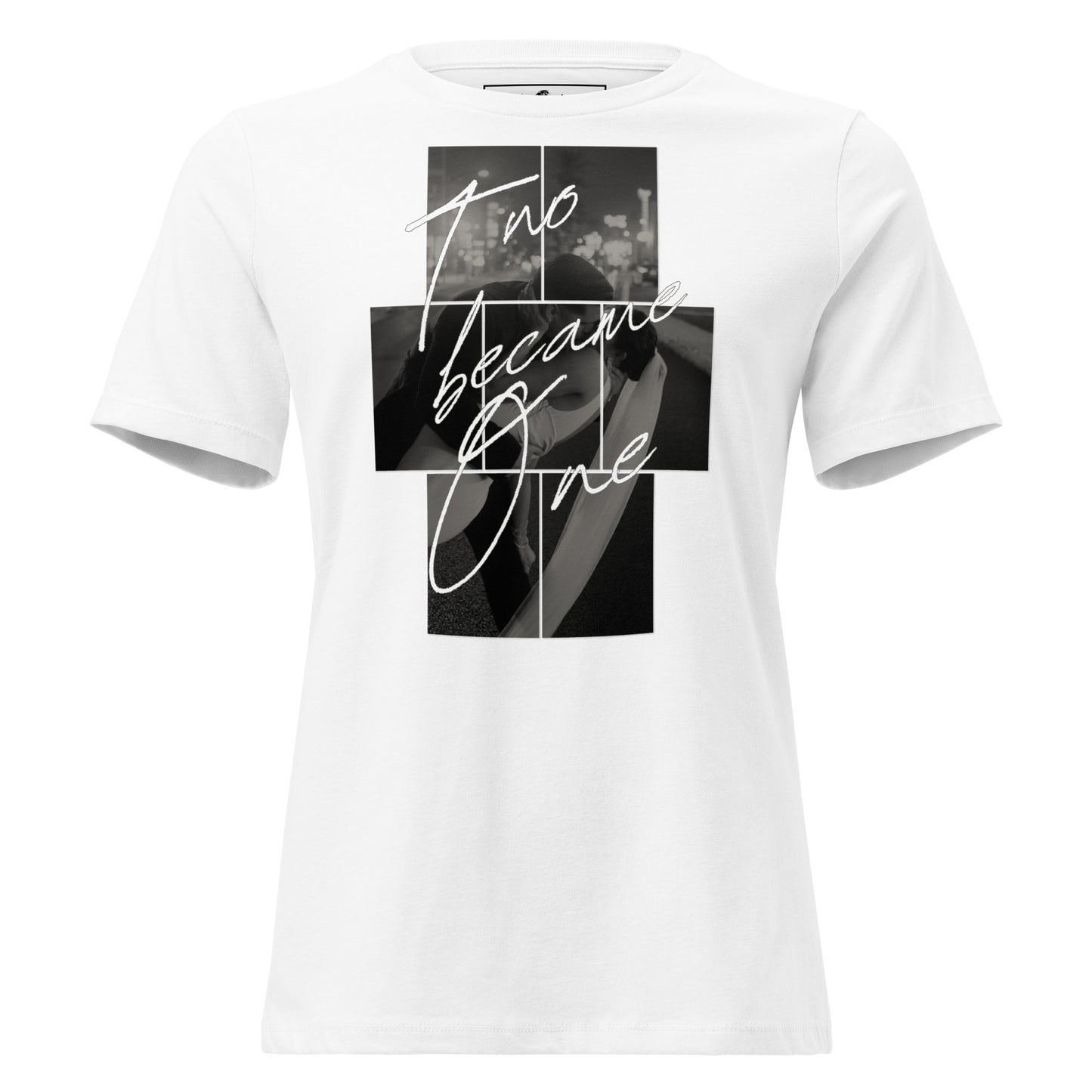 Two Became One – Wedding Night Edition White Motivational Women’s T-Shirt