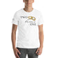 Two Became One White Motivational Men's T-Shirt