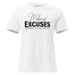 Unstoppable Strength White Motivational Women’s T-Shirt