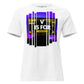 "V is for Video Games" - Gamer For Life White Motivational Women’s T-Shirt
