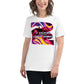 "V is for Video Games" - Gaming White Motivational Women’s T-Shirt Lifestyle