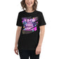 "V is for Video Games" Black Motivational Women’s T-Shirt Lifestyle