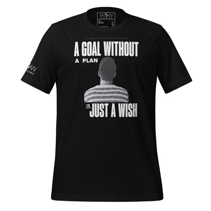 Vision from Behind Men's Motivational Black T-Shirt