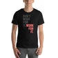 WORK FOR IT Men's Motivational Black T-Shirt
