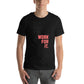 WORK FOR IT Men's Motivational Black T-Shirt