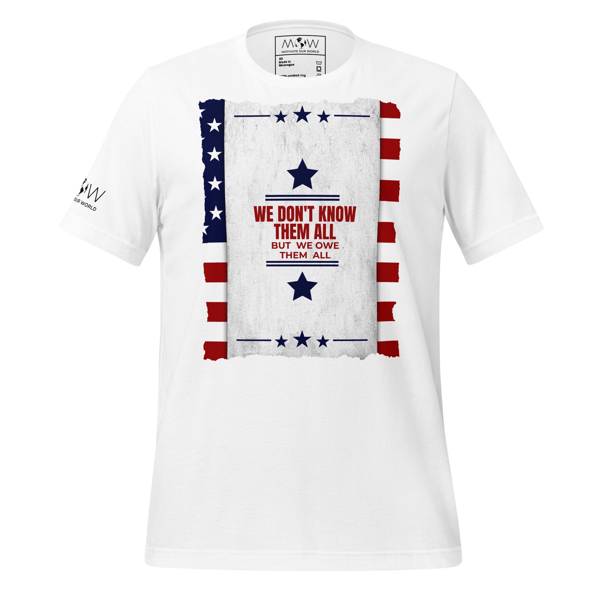 We Don't Know Them All Men's Motivational White T-Shirt