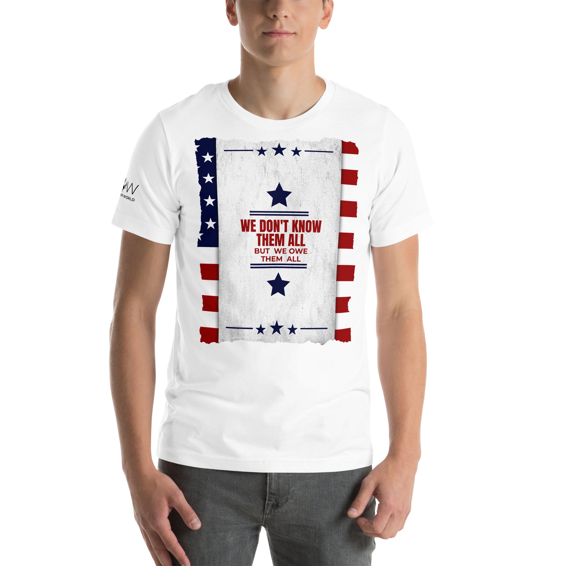 We Don't Know Them All Men's Motivational White T-Shirt