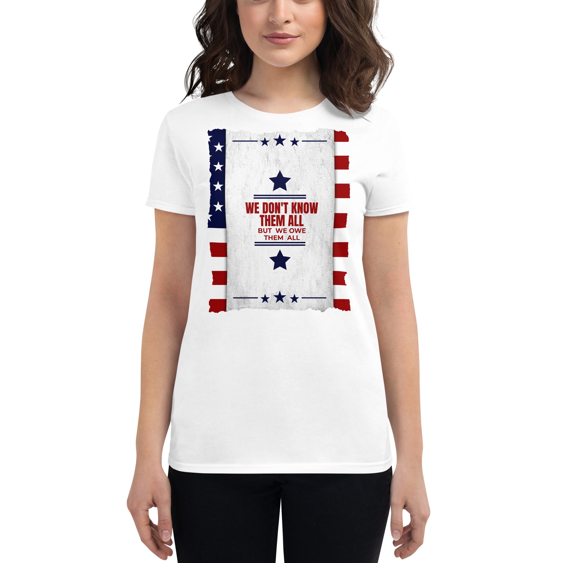 We Don't Know Them All Women's Motivational White T-Shirt