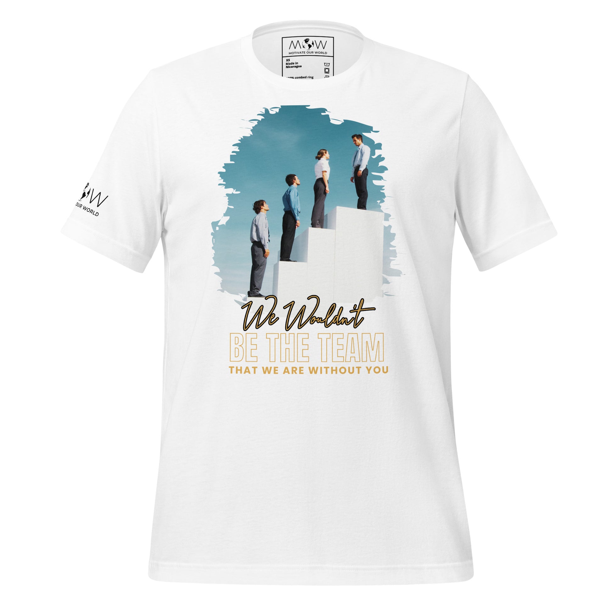 We Wouldn’t Be White Motivational Men's T-Shirt