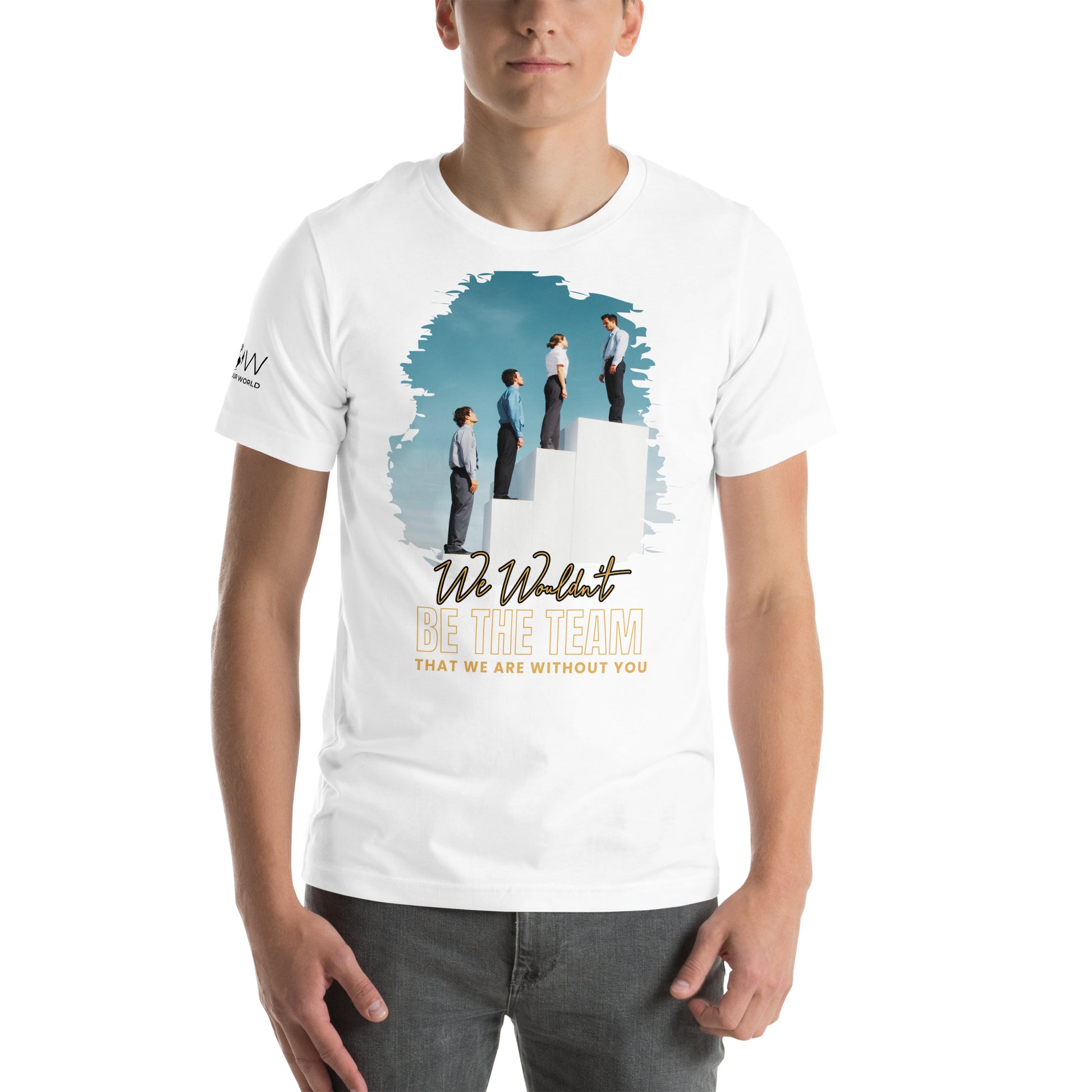 We Wouldn’t Be White Motivational Men's T-Shirt